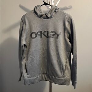 Oakley Men's Charcoal Hoodie Sweater